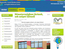 Tablet Screenshot of iskola.balatonlelle.hu